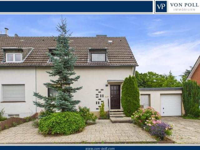 In grüner Umgebung Doppelhaushälfte mit großem Garten in Toplage von Köln Höhenhaus