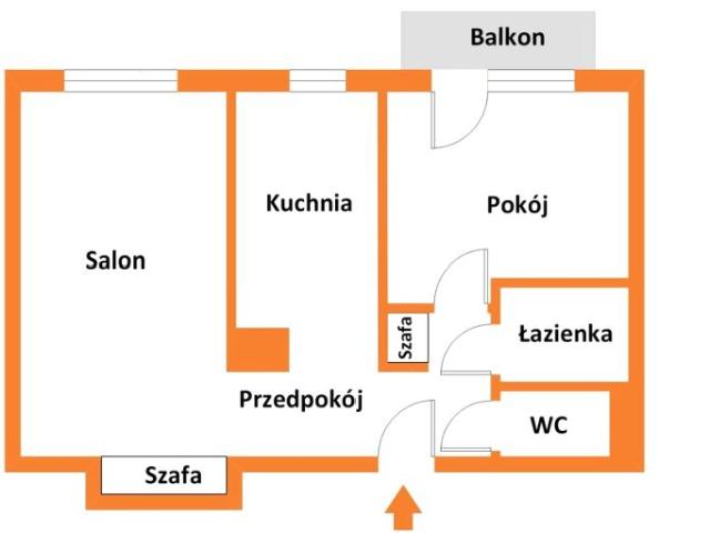 Inż. pilota Wigury 52,41 m², Łódź