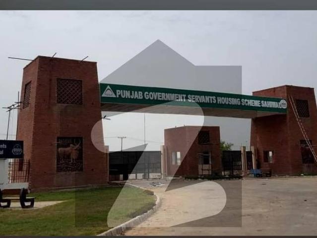 In Punjab Government Servant Housing Scheme 10 Marla Residential Plot For Sale