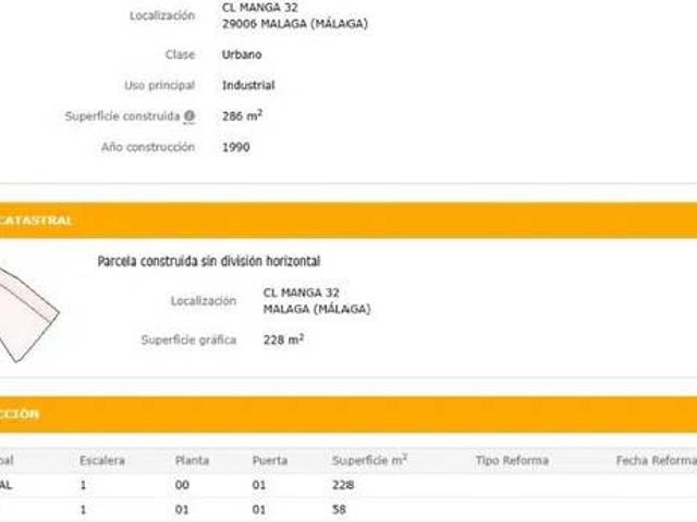 Inmueble en Venta en Málaga