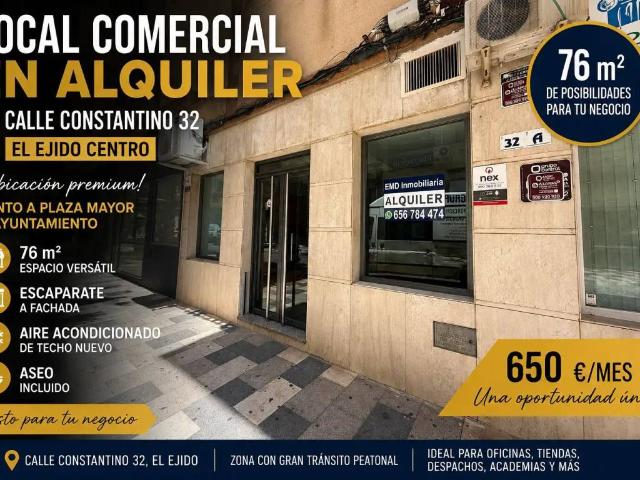 Inmueble en Alquiler en El Ejido
