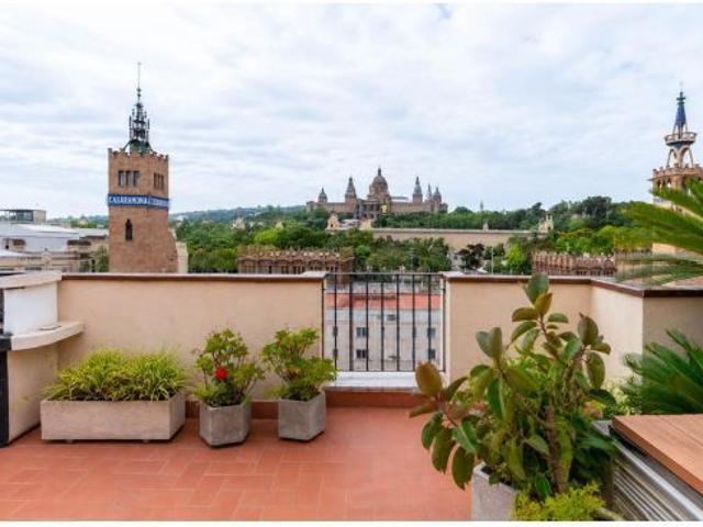 Inmobiliaria en Barcelona. Atico con vistas preciosas