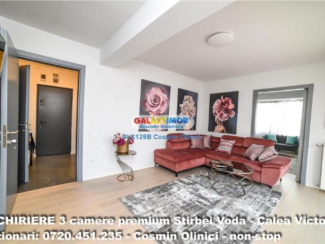 Inchirere 3 camere premium, prima inchiriere, Calea Victoriei