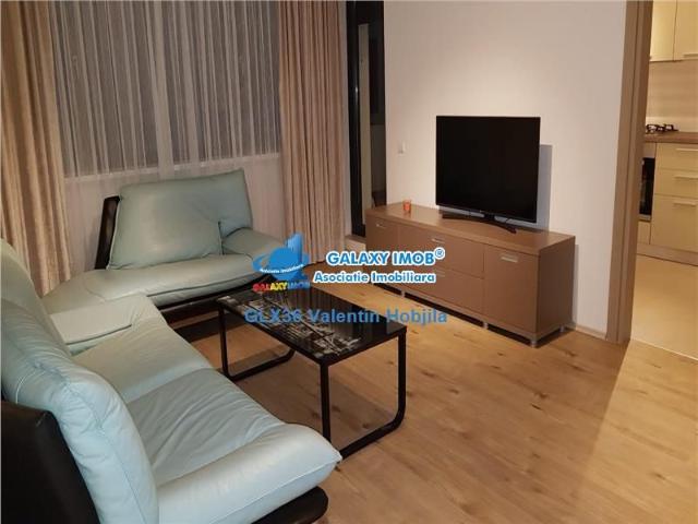 Inchiriere apartament 3 camere mobilat Baneasa Greenfield terasa 80 mp