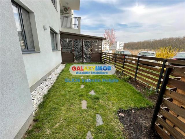 inchiriere apartament 3 camere parter gradina baneasa greenfield