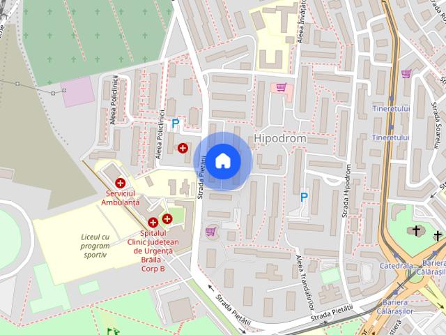 Inchiriere apartament 2 cam. CF1 et 2 NEMOBILAT in Hipodrom