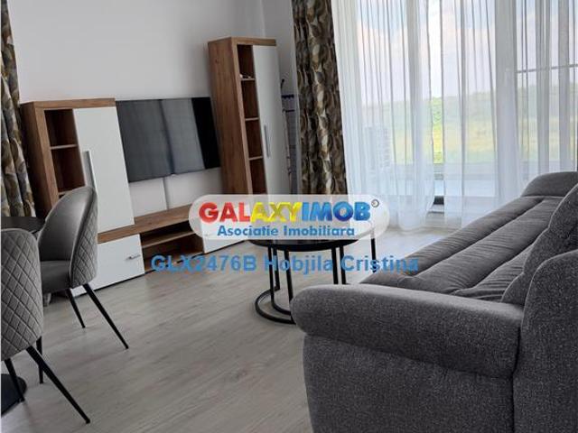 inchiriere apartament 2 camere greenfiled mobilat vedere padure