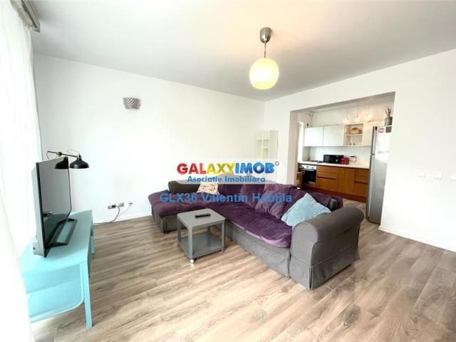 Inchiriere apartament 2 camere mobilat modern Baneasa Greenfield Blue
