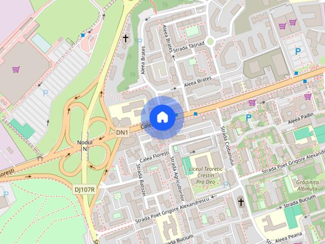 Inchiriere Apartament 2 camere semidecomandat, 44, Eroilor