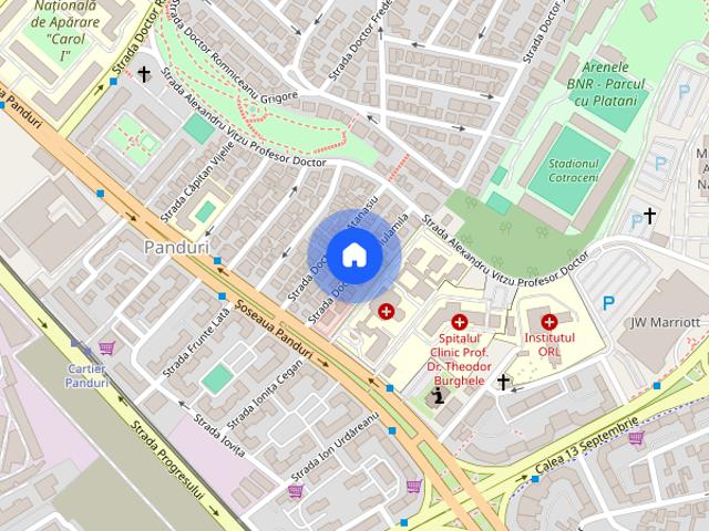 Inchiriere apartament cu 3 camere situat langa str Dantelei