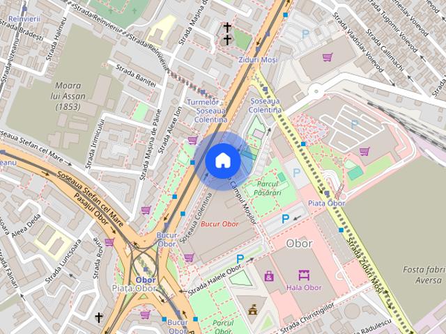 Închiriere Apartament cu 2 camere + birou, 61 mp, renovat, 5 min metrou Obor
