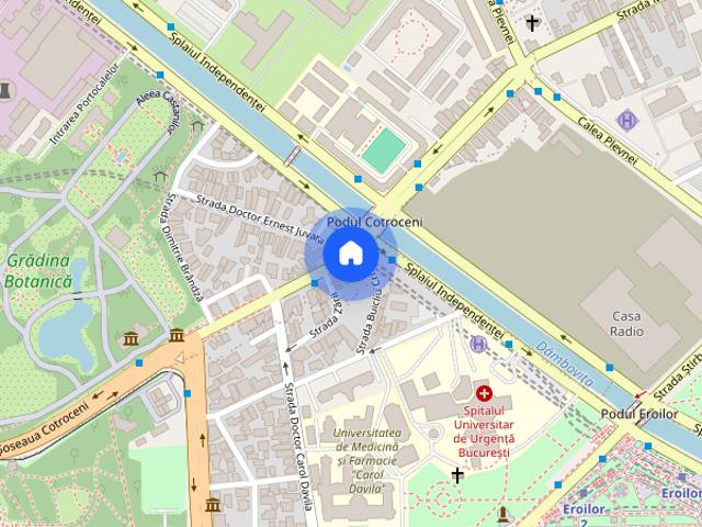Inchiriere apartament trei camere mobilat/utilat Panduri MetroCity