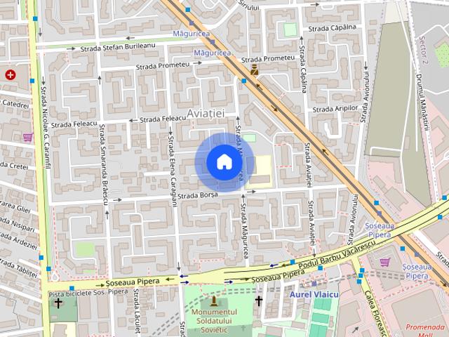 Inchiriere apartament triunghi Aviatiei 2 camere