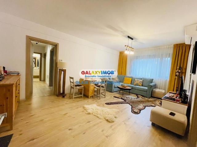 Inchiriere 3 camere mobilat modern parter gradina Baneasa Greenfield