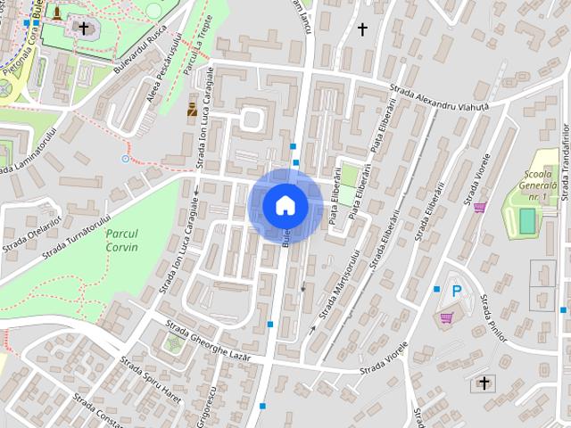 Inchiriez casa in Hunedoara, zona Facultatea de Inginerie, teren 750mp