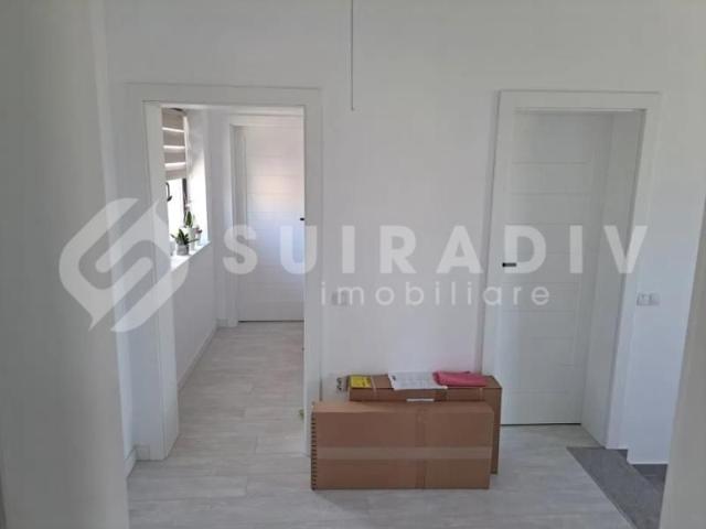 Inchiriez casa noua, moderna 120 mp utili, in Dezmir | Terasa 50 mp, garaj dublu, pivnita