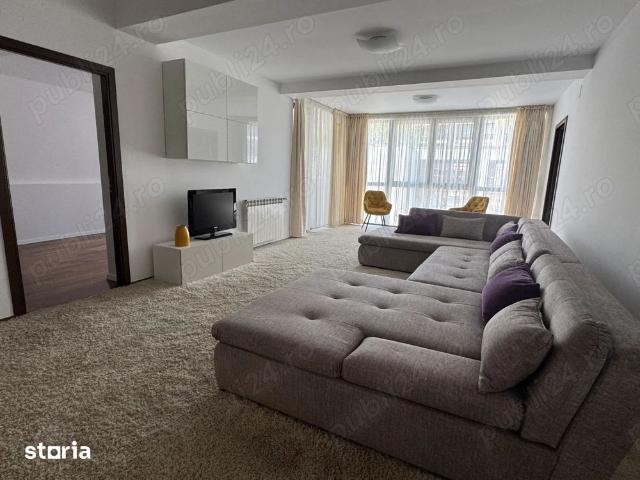 Inchiriez ap. 3 camere, lux, Floreasca Herastrau, cu loc de parcare