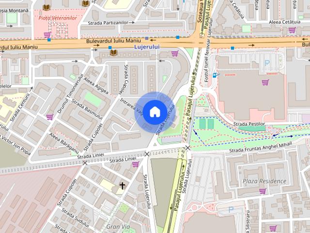Inchiriez apartament 2 camere zona Lujerului
