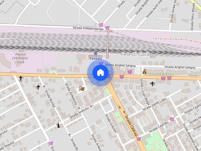 Inchiriez apartament 2 camere zona Poliție