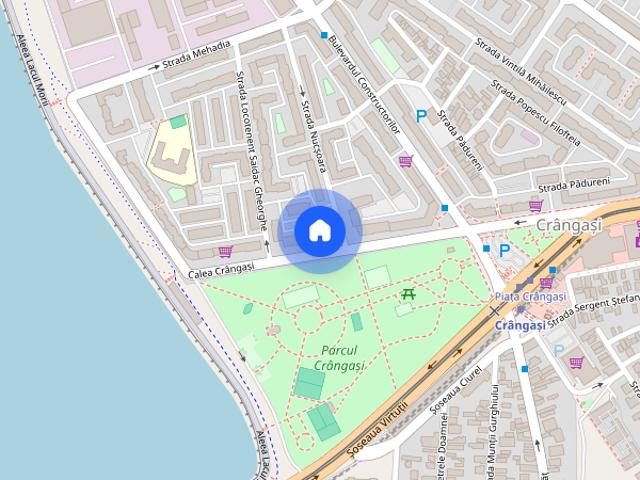 Inchiriez apartament 2 camere Etaj 8 din 9 zona Crangasi