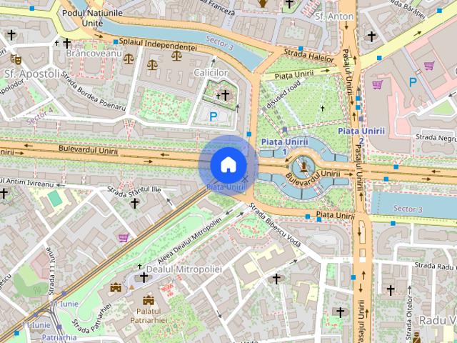inchiriez apartament 2 camere+balcon, ultracentral Unirii, Palatul Parlamentului direct proprietar