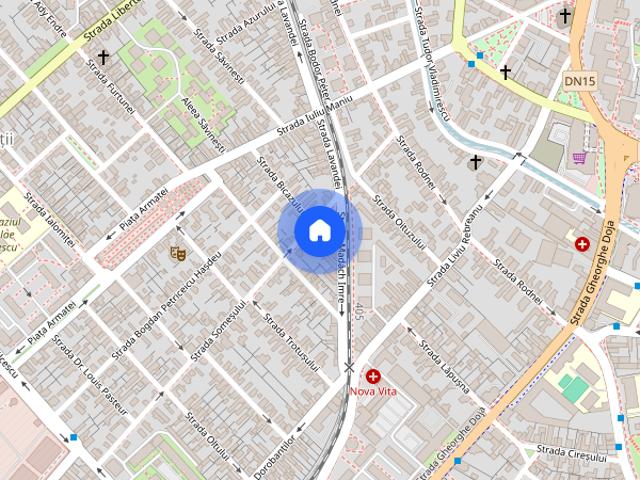 Inchiriez apartament 3 camere, Tg. Mures, Dambu