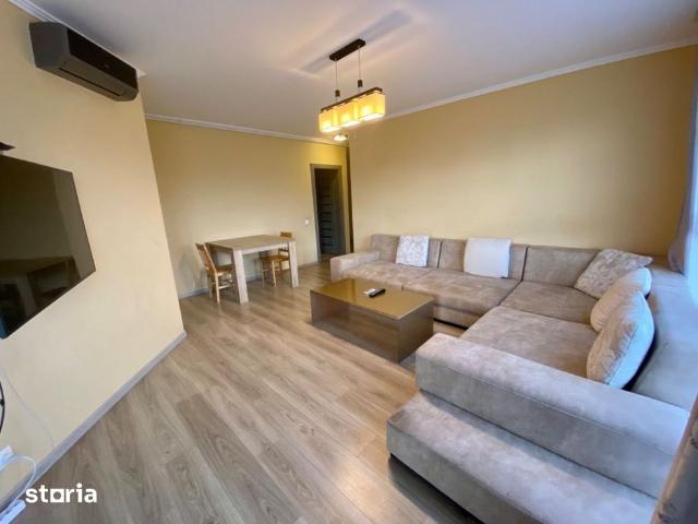 Inchiriez apartament 3 camere, amenajat, Ared Kaufland