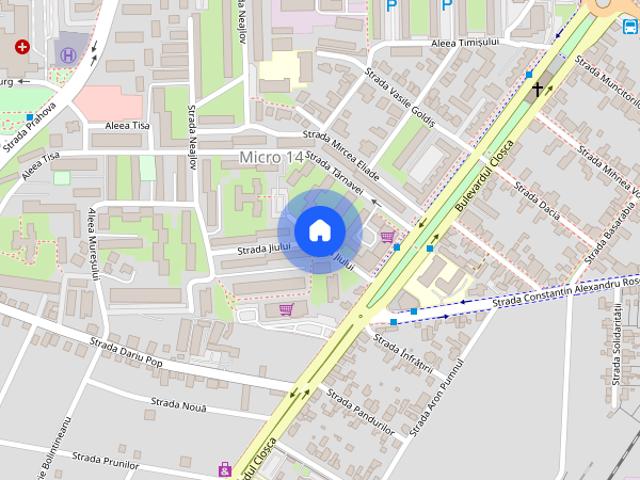 Închiriez apartament cu 2 camere