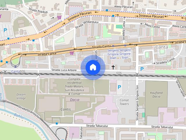 Inchiriez apartament cu 3 camere, decomandat, zona Canta bariera Comat. Etaj 1 4. 1 baie, 1 ba