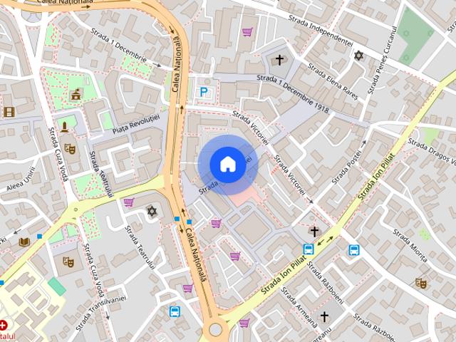 Inchiriez apartament spatios zona ultracentrala