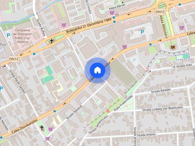 Închiriez garsonieră, Cluj Napoca pe Calea Dorobanților