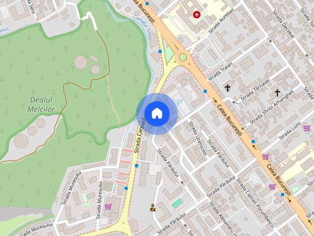 Inchiriez garsoniera zona spitalul judetean