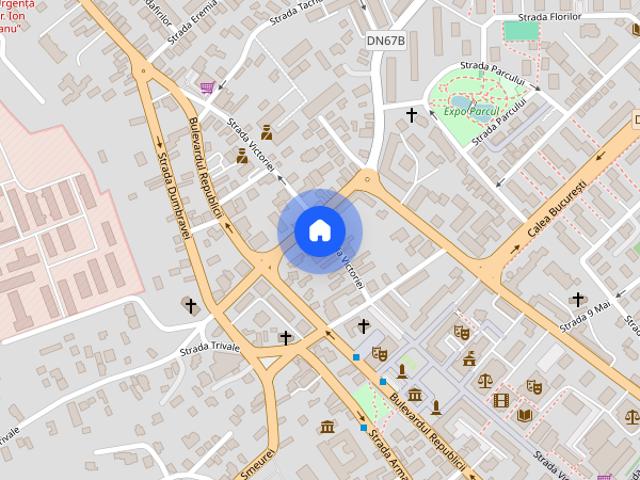 inchiriez garsoniera spatioasa, zona Teilor