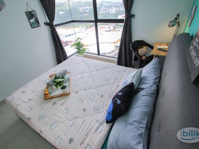 INCLUDED UTILITIES QUEEN BED ROOM AT ASTETICA RESIDENCES SERI KEMBANGAN✨