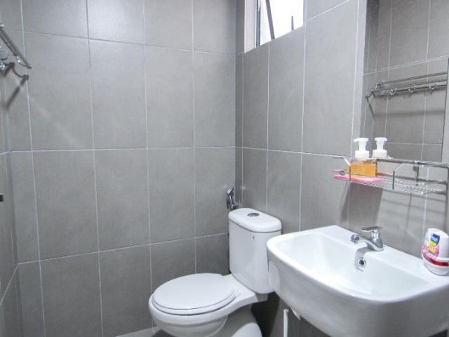 Included utilities queen bed room at astetica residences seri kembangan