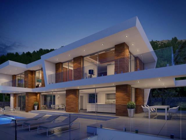 Increible proyecto de villa de lujo en venta en Javea