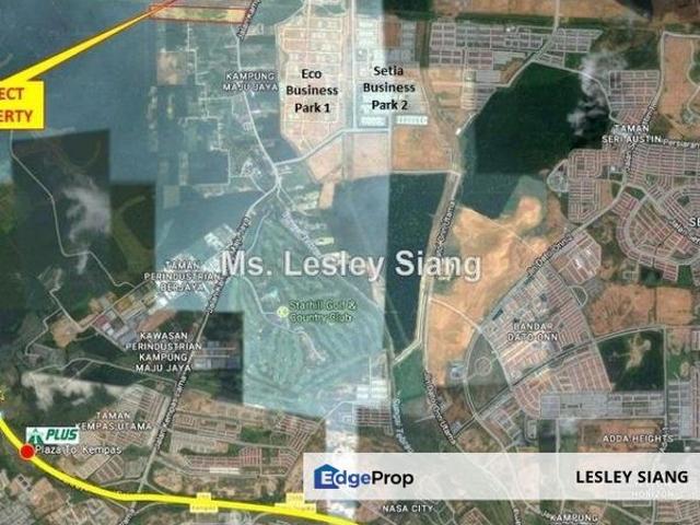 Industrial Approved Land at Skudai For Sale 8 Acres@RM40 @ Johor Bahru,Johor