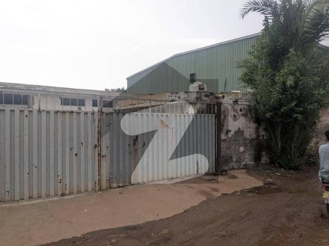 Industrial Gem on Multan Road! 2 Kanal Factory with 200 KV Transformer & Easy Container Access. For Rent at Rs. 250,000