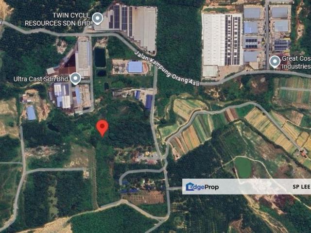 Freehold Industrial Land For Sale @ Kuang, Rawang