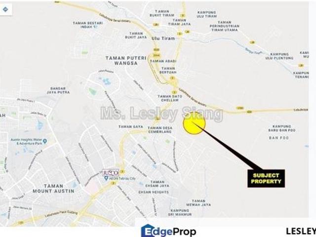 Industrial Land for Sale RM80 psf @ 2.5 Acres