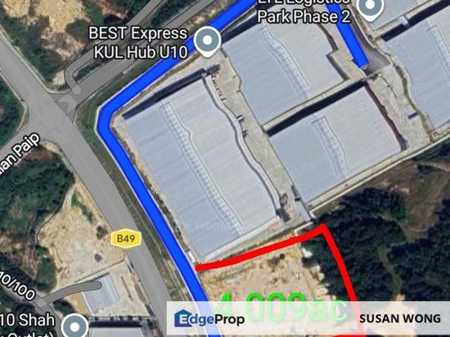 Industrial Land for Sale @ U10 Shah Alam
