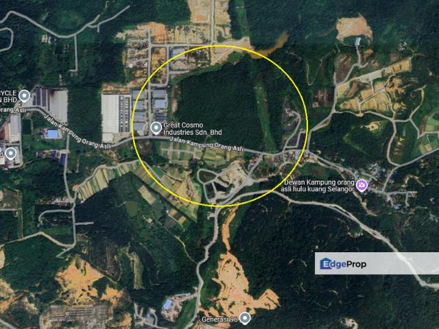 Industrial Land, Kuang, Rawang for Sale