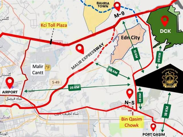 Industrial Plot For Sale DHA Special Economic Zone