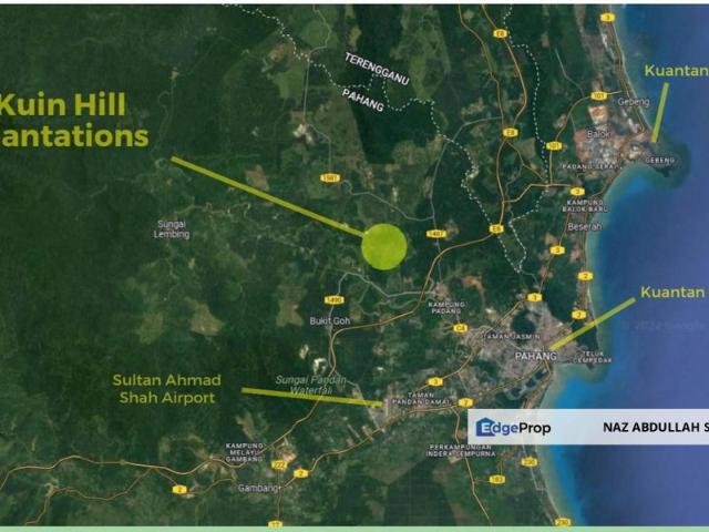 Industrial Potential Development Land Kuin Hill, Kuantan Hi Tech Park For Sale