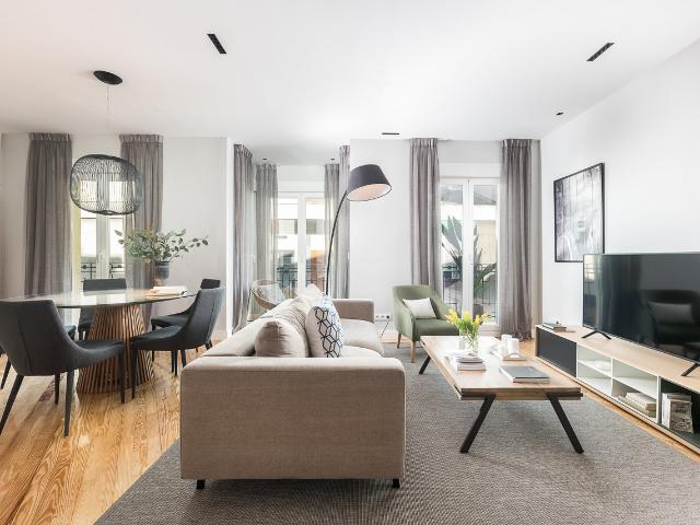 Industrial style apartment in Chamberí