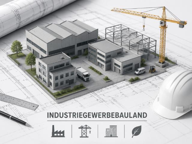 Industrieareal mit Bestandesbau und Zukunftspotenzial