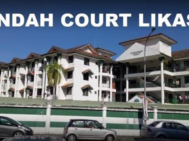 Indah Court Likas Apartment For Sale
