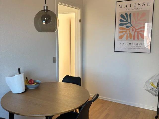 Indbydende lejlighed med grøn gårdhave i Frederikshavn