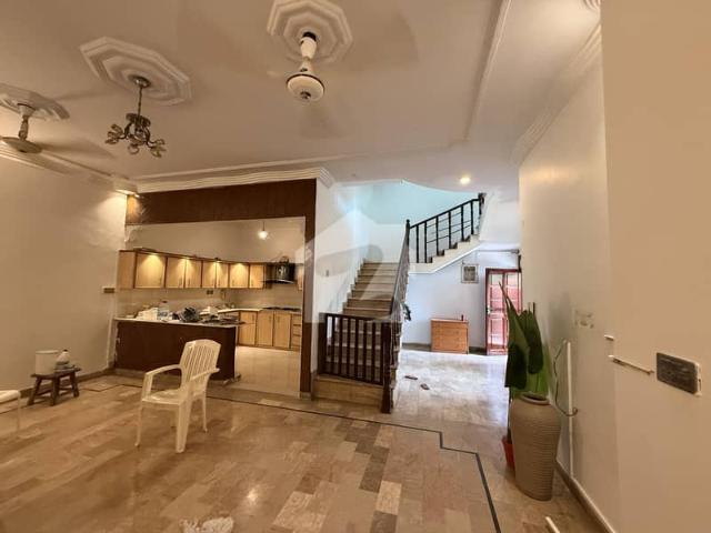 Independent house 240 square yards ground plus one with solar system for rent in jauhar