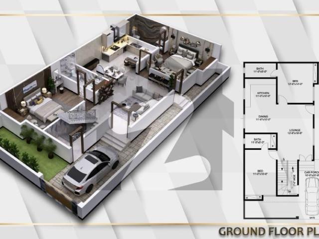 Independent House At Very Easy Installment Plan PECHS Block 2